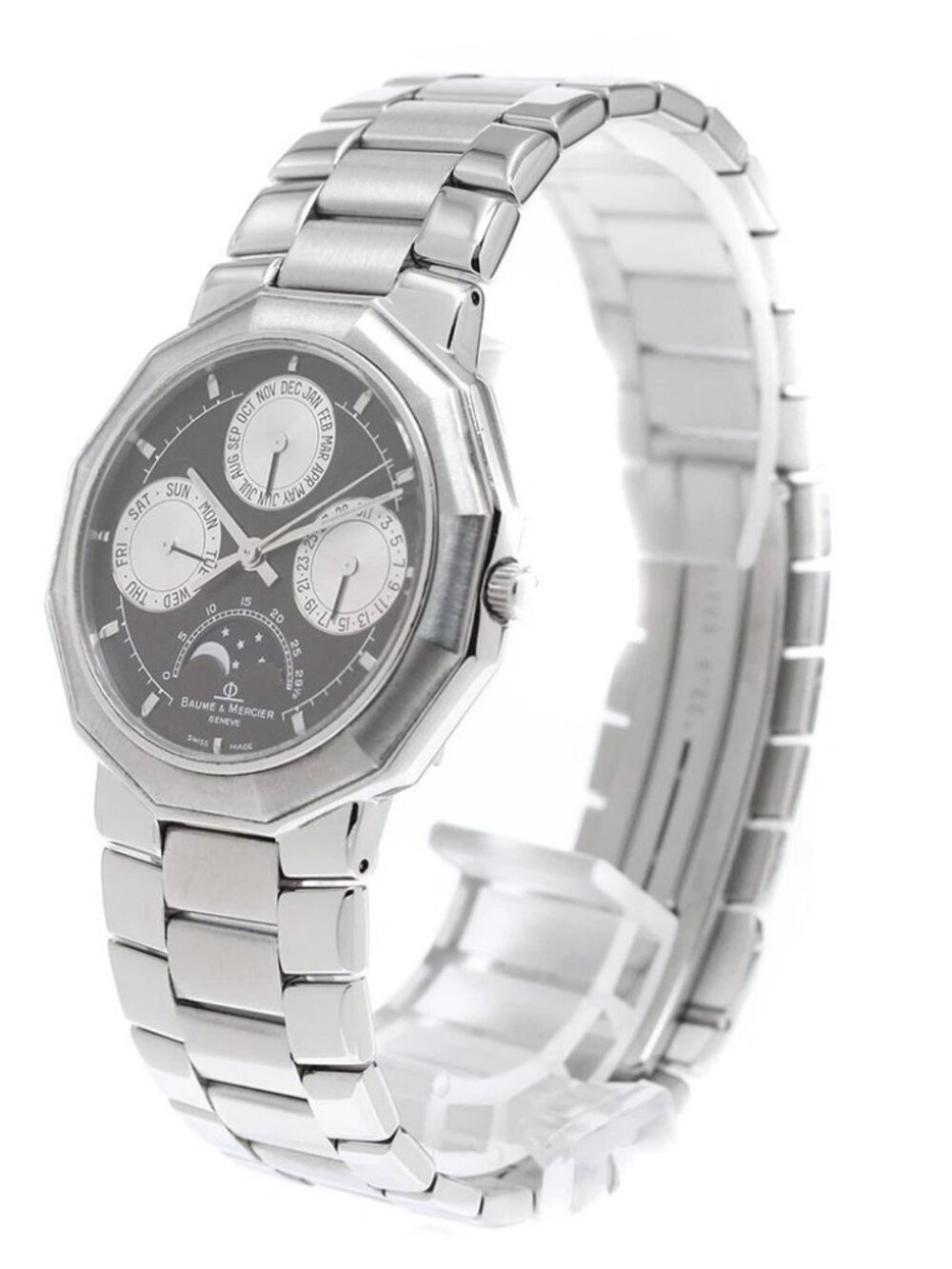 Baume & Mercier Riviera 6131.2 Triple calendar moon phase Quartz Men's_960160